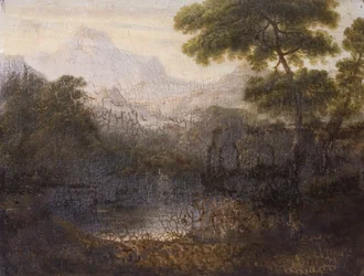 Gebirgige Landschaft
